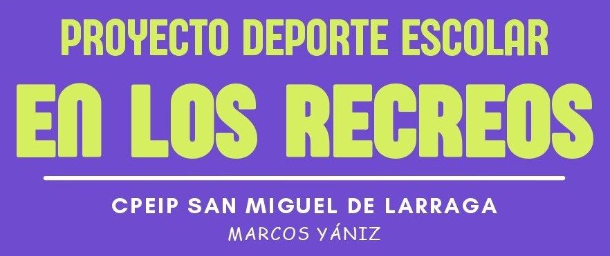 Deporte escolar en los recreos